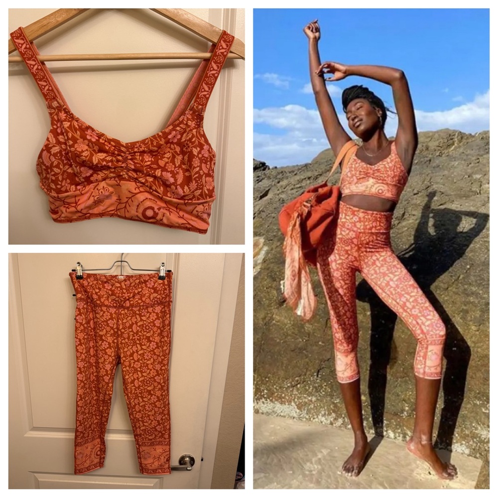 Spell Dahlia Crop and Leggings Set